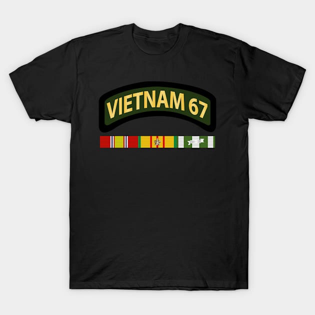 Army - Vietnam Tab - 67 w VN SVC T-Shirt by twix123844